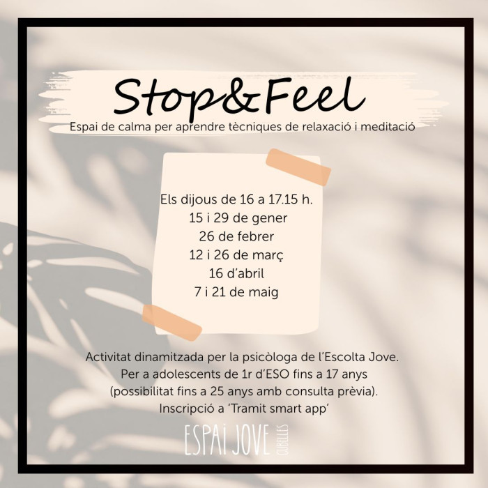 Stop feel EJ 26