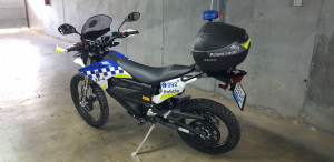 Moto elèctrica Policia Local (2)