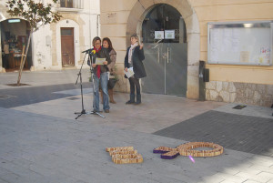 Lectura del manifest del 25N