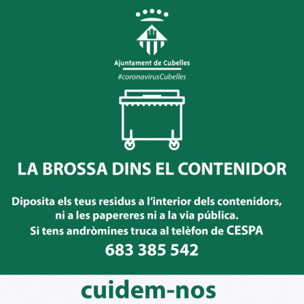 brossa dins coronavirusCubelles