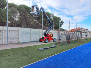 Xarxa perimetral futbol