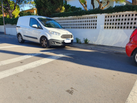 Punt d'actuació al carrer de l'Estació