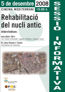Cartell nucli antic