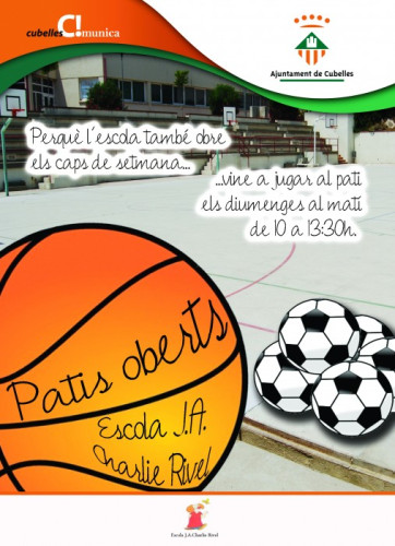 Cartell patis oberts