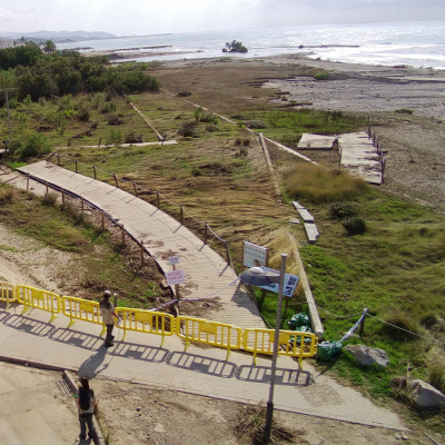 Desembocadura post desbordament