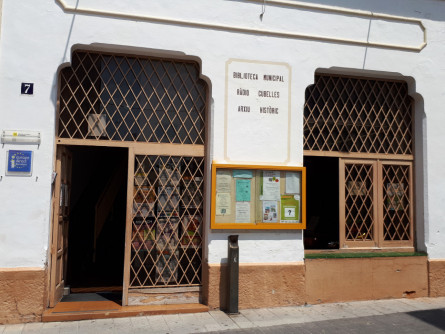 Perspectiva de la façana del Casal de Cultura