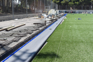 renovació gespa estadi 2022