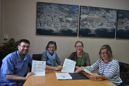 Signatura conveni Penedès Marítim