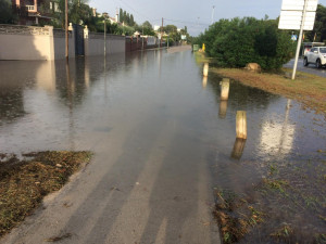 Punt d'afectació a La Gaviota