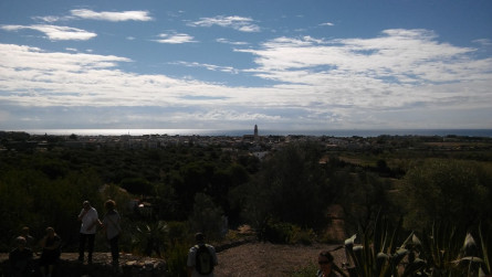 Vista del municipi des de Gallifa