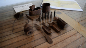 Material de la Guerra Civil localitzat a Cubelles