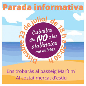 Parada informativa igualtat 23/07/22