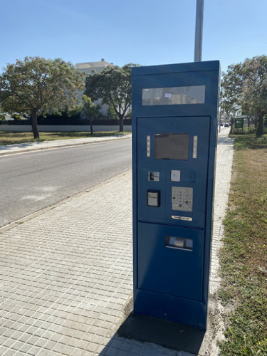 Parquímetres zona blava