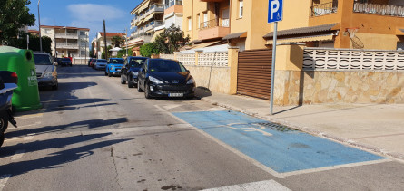 52. Foto Increment de places d'estacionament reservades a persones amb mobilitat reduïda al Barri Marítim