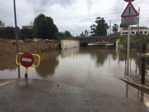 Pluja cubelles 18 19 octubre 2