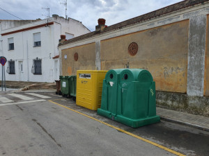 Contenidors del nucli antic