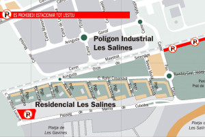 Restriccions estacionament al Residencial Les Salines