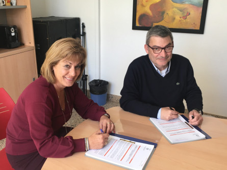 Signatura contracte projecte estació bombament