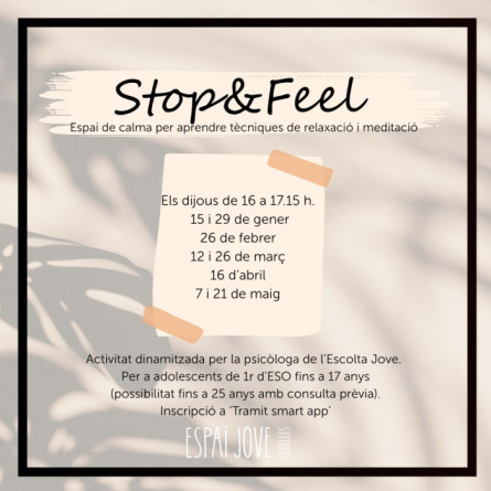 Stop feel EJ 26